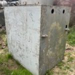 Емкость нержавеющая, объем — 2,1 куб.м., прямоугольная, инв 3188