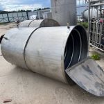 Емкость нержавеющая, объем — 2 куб.м., вертикальная, змеевик, инв 4783