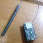 Микроконтроллер ESP32-wroom-32u с внешней антенной