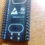 Микроконтроллер ESP32-wroom-32u с внешней антенной